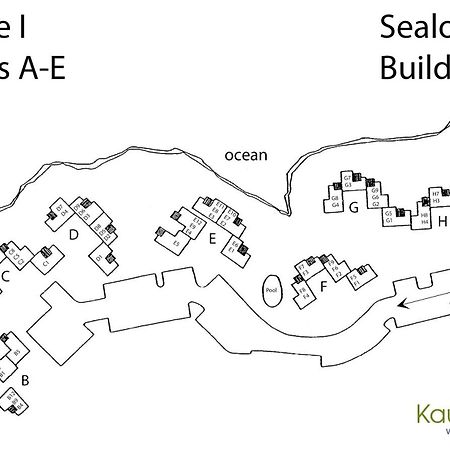 Sealodge F1 Princeville Kültér fotó